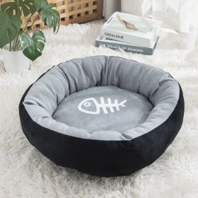 Four Seasons Available Pet Summer Warm Kennel (Option: Grey-60cm)