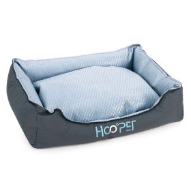 Four Seasons Removable And Washable Small Dog Cooling Nest Pet Supplies (Option: Grey blue-XL)