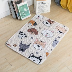 Dog Mat For Sleep Cotton Non-slip (Option: Pet Non Slip Mat Wangwang-40cmx30cm)