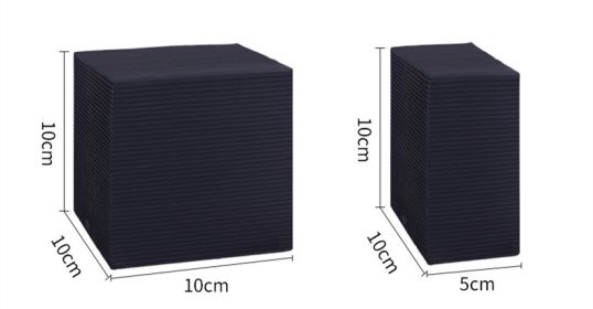 Fish Tank Activated Carbon Carbon Cube Water Purification Fish Tank Filter (Option: Small-4pcs)