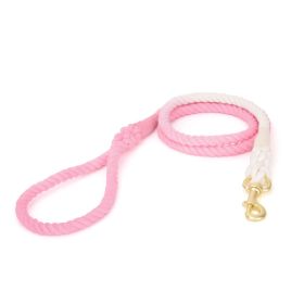 Dog Collar Traction Rope Cotton Rope Hand-knitted Single Head Traction Rope Dog Rope Pet Supplies (Option: 9style)