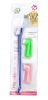 Two Headed Dog Toothbrush Set Canine Dental Hygiene Brush with 2 Finger Brushes Soft Bristles