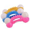 Dog Toys Dog Chew Toy Durable for Aggressive Chewers Teeth Cleaning, Safe Bite Resistant