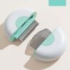 Pet Life 'LYNX' 2-in-1 Travel Connecting Grooming Pet Comb and Deshedder