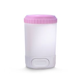 Automatic Pet Foot Wash Cup Automatic Cleaning Tool (Color: Pink)