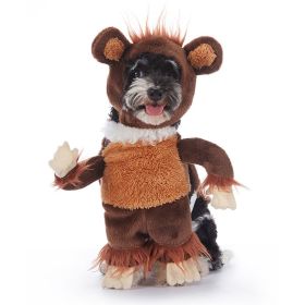 Pet Supplies Universal Clothes Bat (Option: PF99 Coffee Monkey-L)